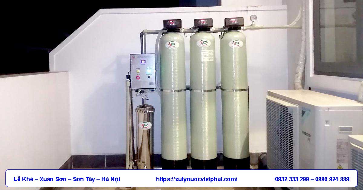 Việt Phát lắp đặt hệ thống lọc nước đầu nguồn cho khách hàng tại Phú Thọ