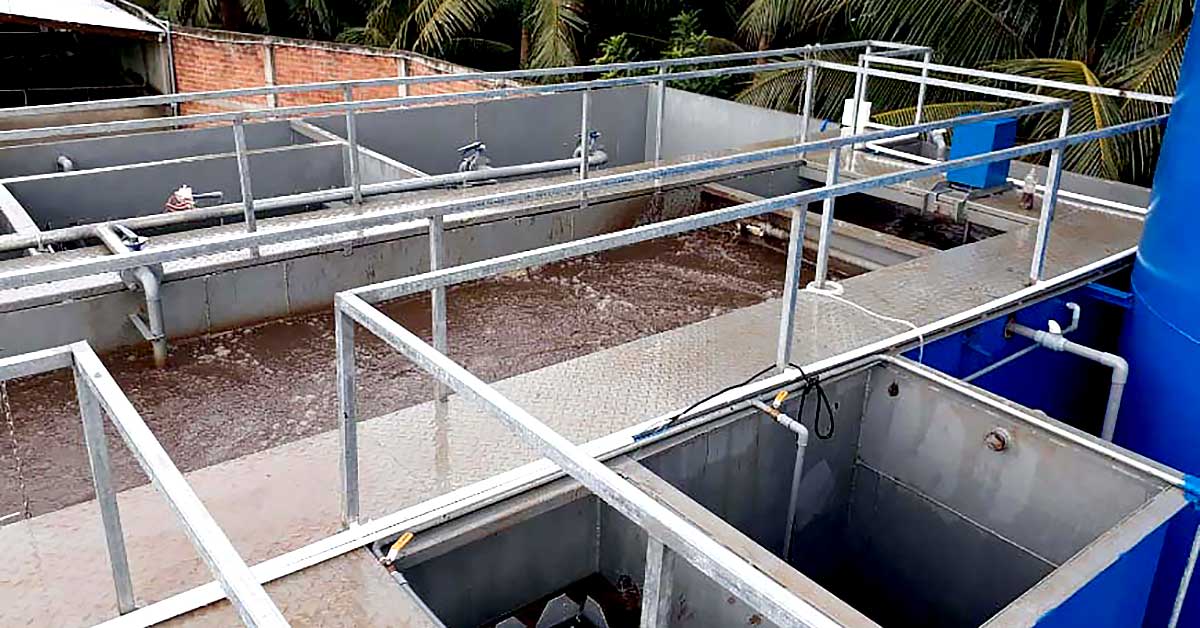 Hệ thống xử lý nước thải chăn nuôi 40m3/ngày đêm
