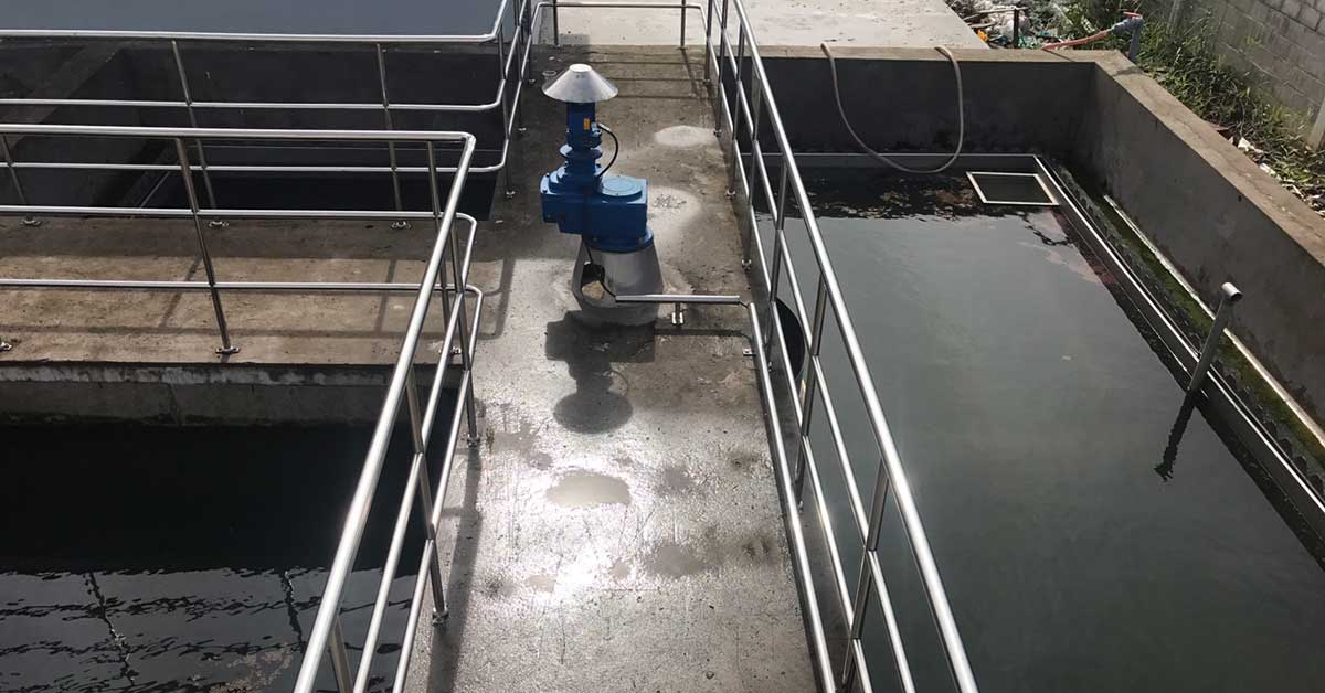 Hệ thống xử lý nước thải sinh hoạt công suất 20m3/ngày đêm 