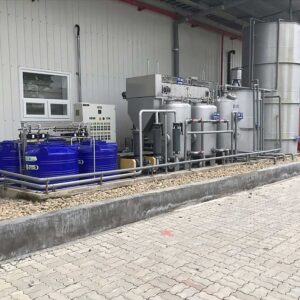 Hệ thống xử lý nước thải xi mạ 100m3/ngày đêm