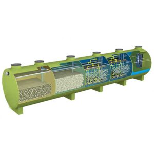 Module xử lý nước thải composite 30m3/ngày đêm