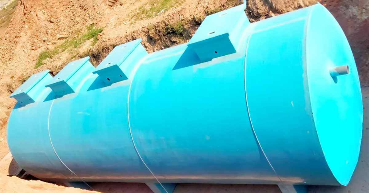 Module xử lý nước thải composite 30m3/ngày đêm