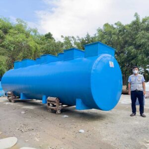 Module xử lý nước thải composite công suất 30m3/ngày đêm
