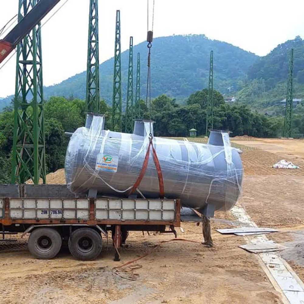module xử lý nước thải composite 10m3/ngày đêm