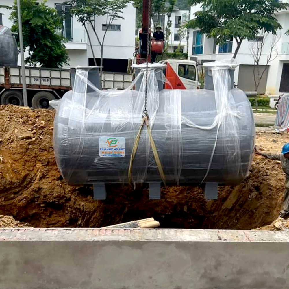 module xử lý nước thải composite 10m3/ngày đêm