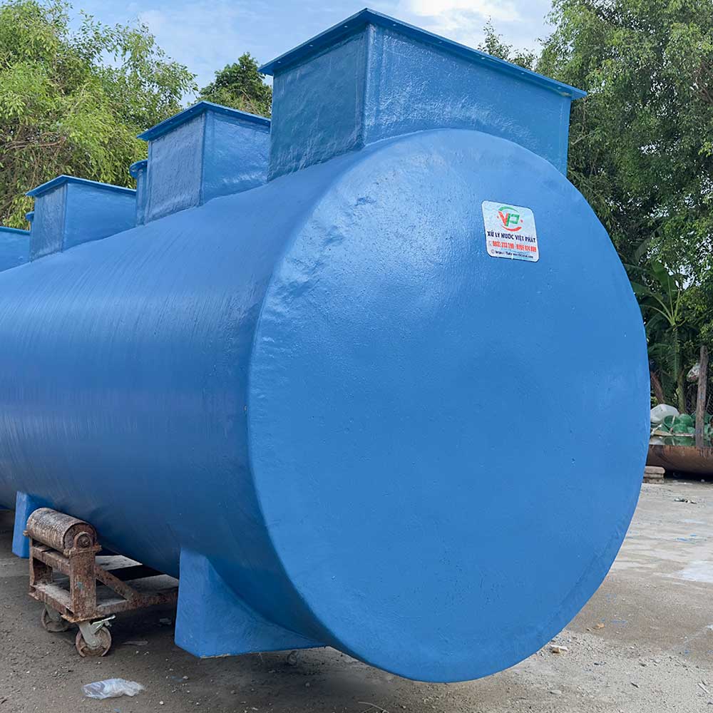 Module xử lý nước thải composite công suất 30m3/ngày đêm