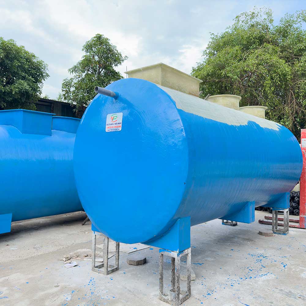 module xử lý nước thải composite 50m3/ngày đêm
