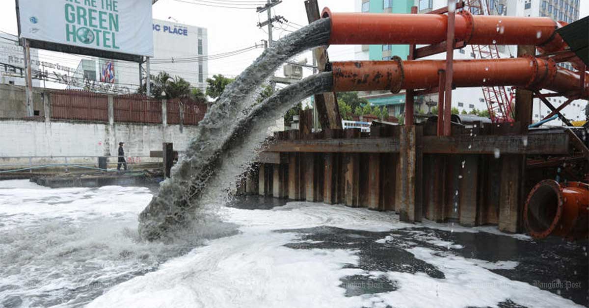 Nước thải đầu vào của hệ thống xử lý