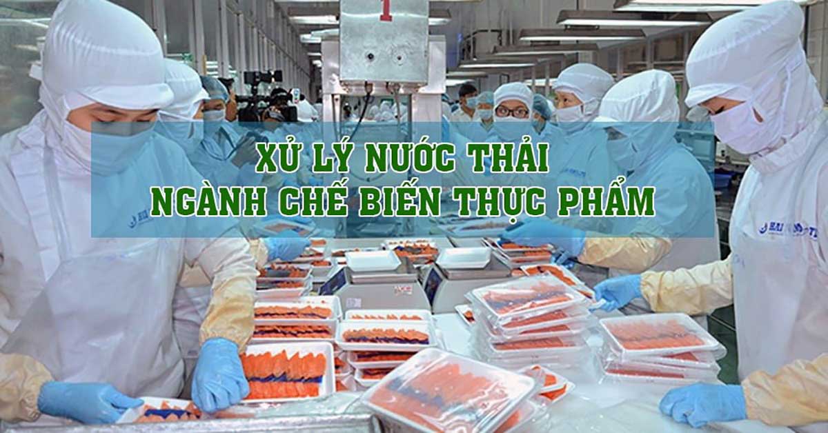 Sơ đồ công nghệ xử lý nước thải ngành thực phẩm