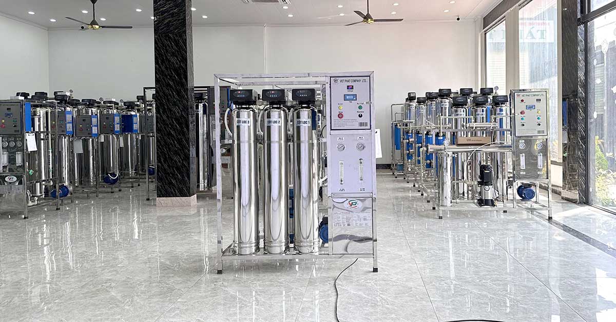 Máy lọc nước RO 250l/h của Xử Lý Nước Việt Phát