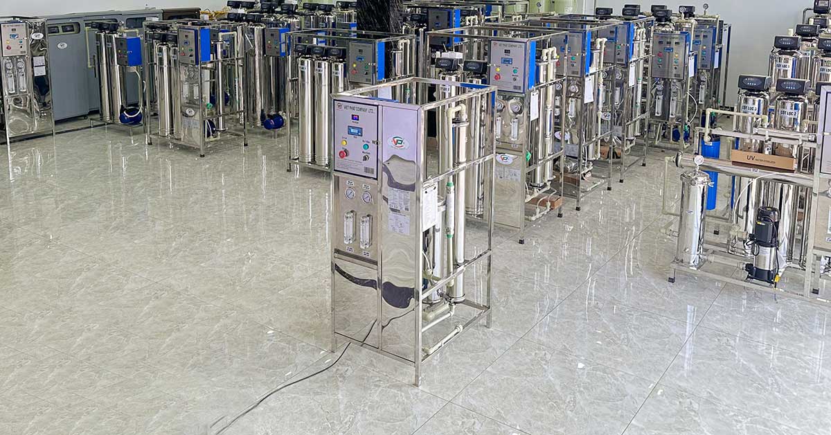 Hệ thống RO 250l/h của Việt Phát
