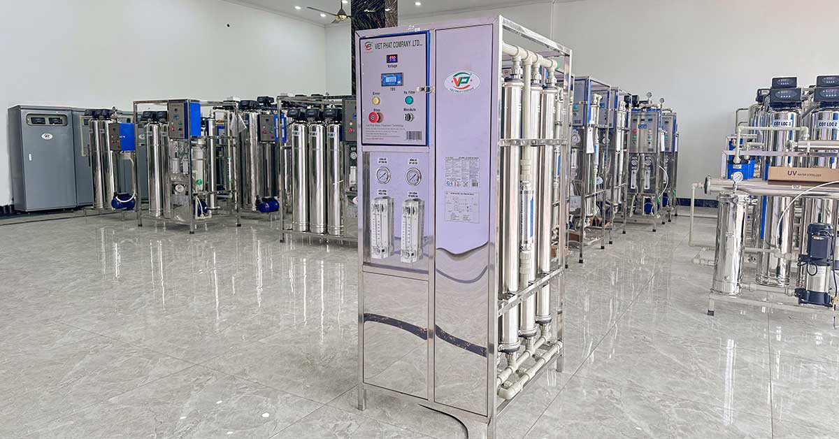 Hệ thống RO công nghiệp 1000l/h