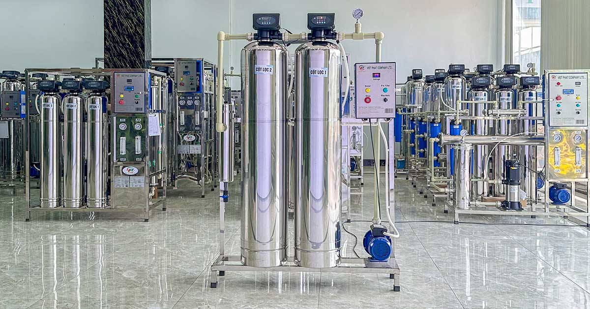 Hệ thống tiền lọc 2000l/h