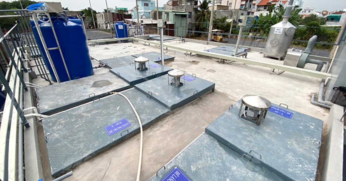 Hệ thống xử lý nước thải phòng thí nghiệm