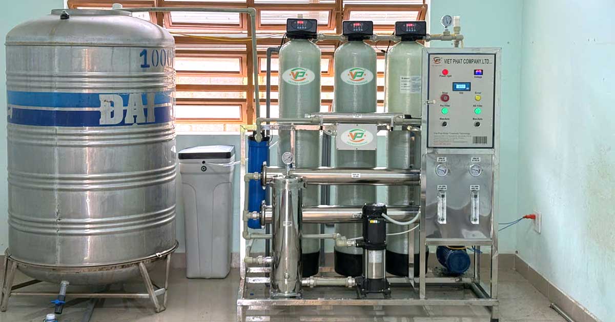 Dự án lọc nước RO 500l tại Đồng Nai