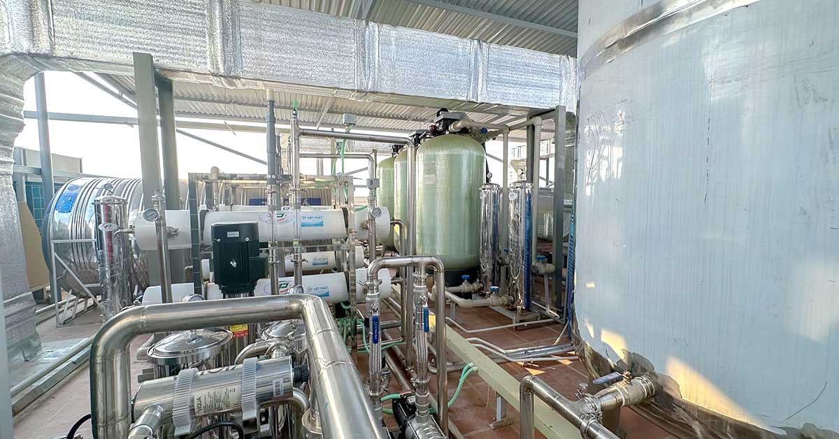 Hệ thống lọc nước RO xử lý nước mặn