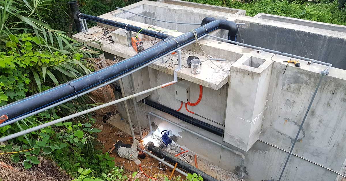 Hệ thống bể lọc