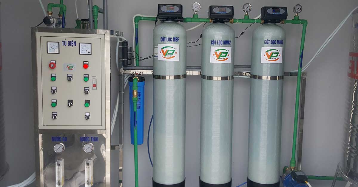 Dự án lọc nước RO 250L/h tại Sơn Tây – Hà Nội