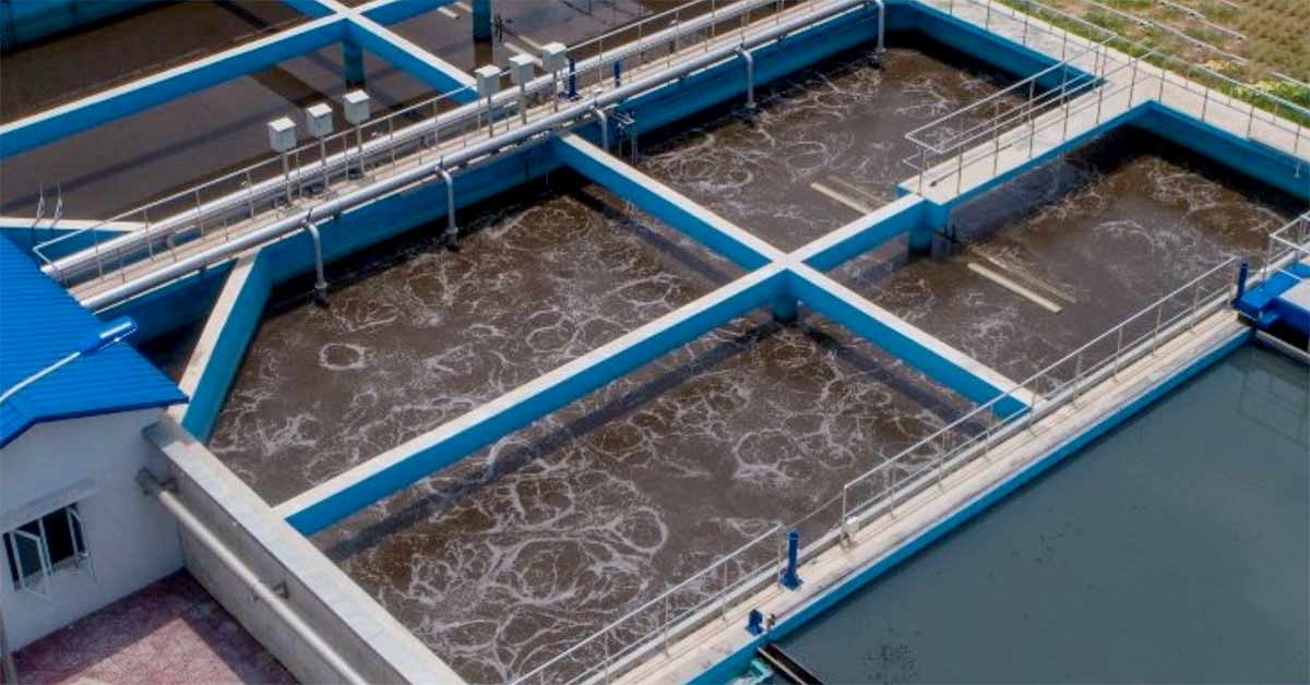 Hệ thống xử lý nước thải kết hợp bể thiếu khí và hiếu khí