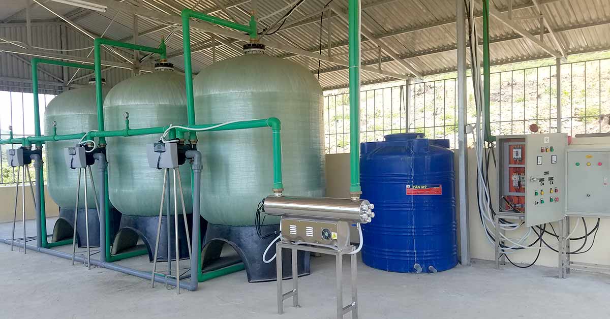 Hệ thống lọc nước công nghiệp 600m3 tại Ba Vì - Hà Nội