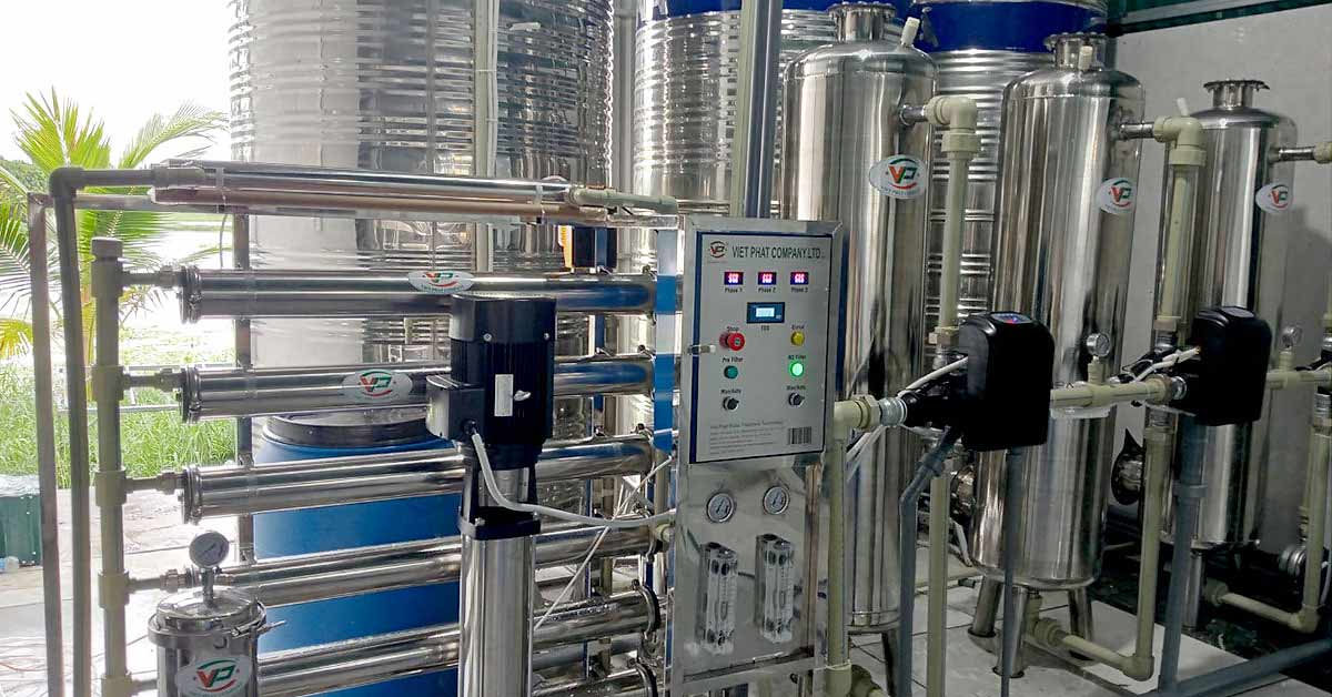 Hệ thống lọc nước RO trong ngành dược phẩm