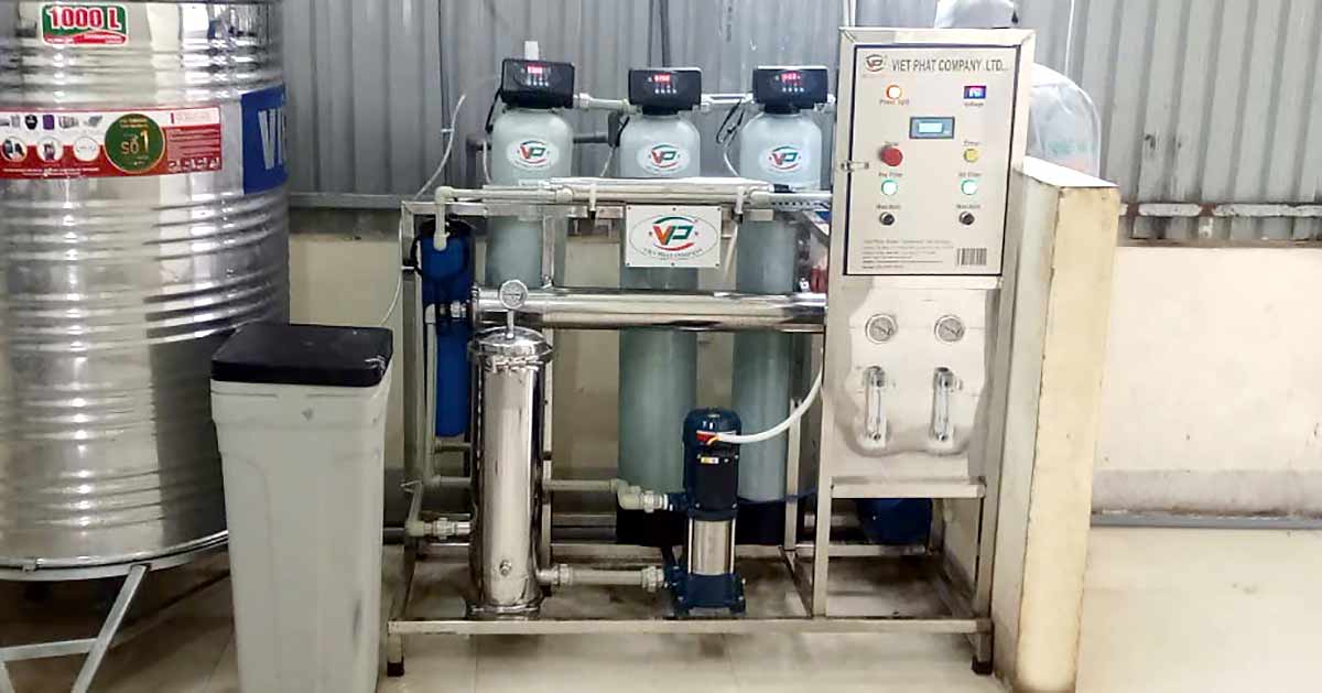 Hệ thống lọc nước RO công suất 250l/h