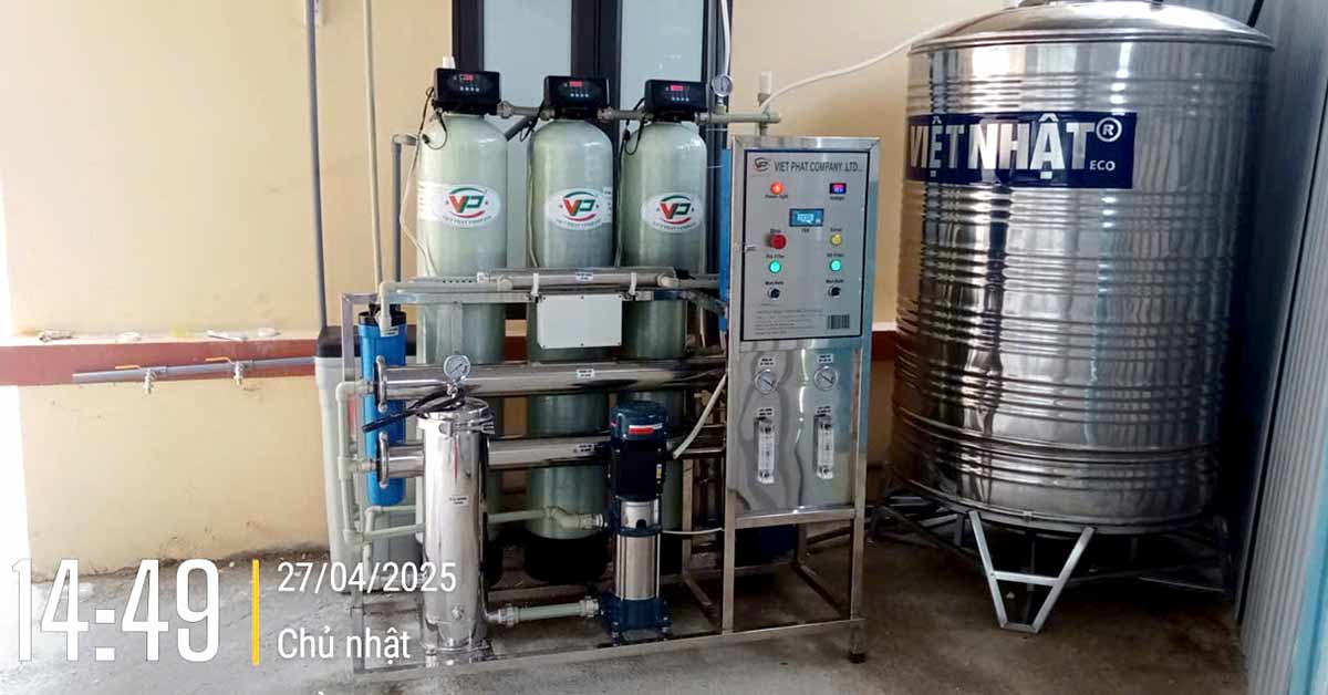 Hệ thống lọc nước RO công suất 500l/h