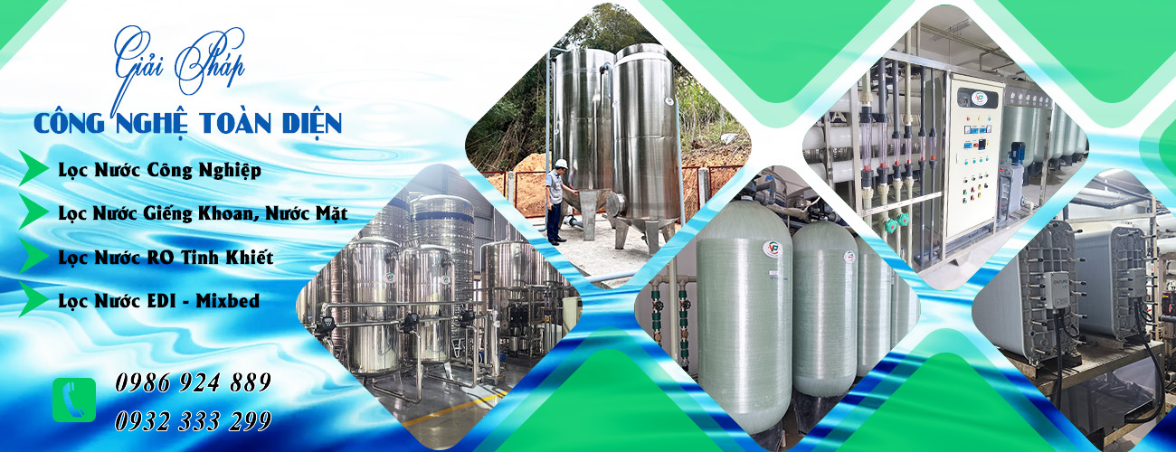 Banner xử lý nước - giải pháp toàn diện