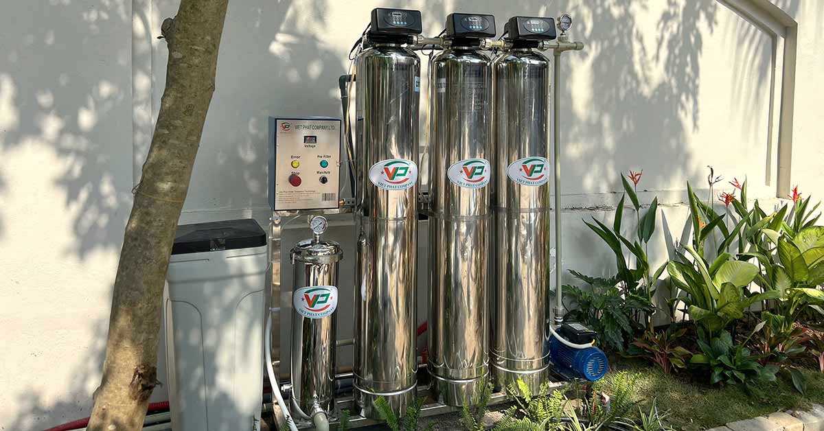 Dự án lọc nước sinh hoạt tại Hoa Lư - Ninh Bình