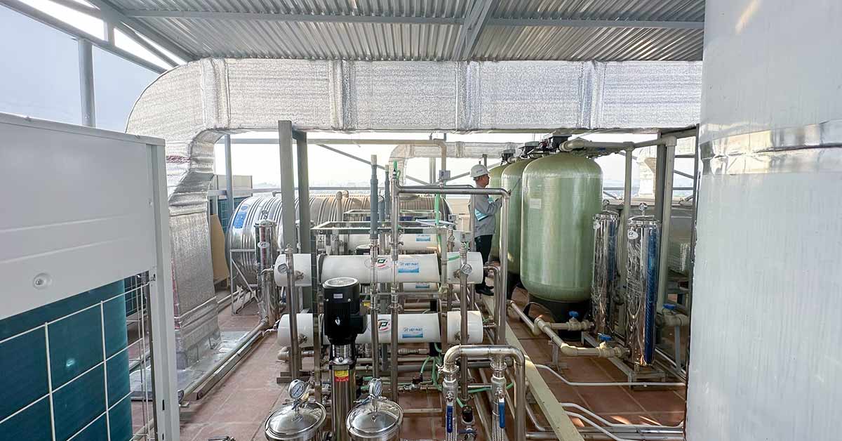 Hệ thống lọc nước RO công nghiệp 5000l/h