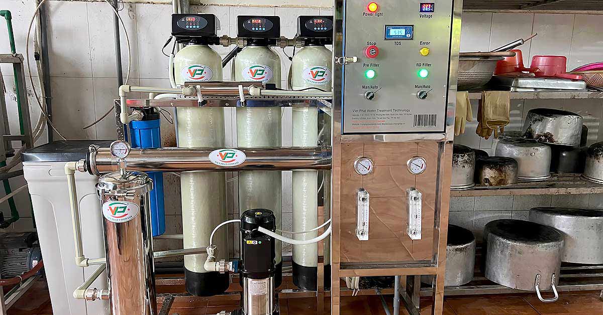 Hệ thống lọc nước RO giúp xử lý nước cứng hiệu quả