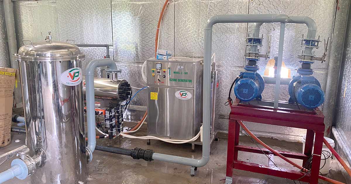 Hệ thống diệt khuẩn UV và máy Ozon