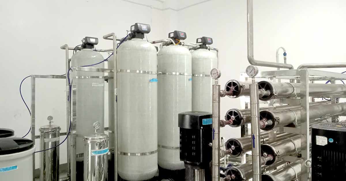 Hệ thống lọc nước RO công nghiệp cấp nước phục vụ sản xuất dệt nhuộm