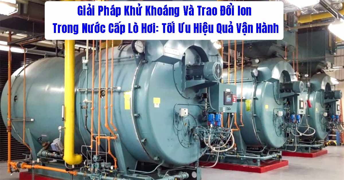 Giải Pháp Khử Khoáng Và Trao Đổi Ion Trong Nước Cấp Lò Hơi: Tối Ưu Hiệu Quả Vận Hành