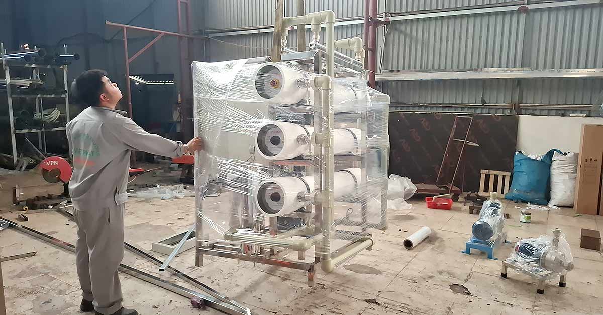 Hệ thống được bọc chống xước nhằm đảm bảo an toàn khi vận chuyển