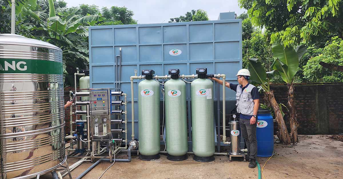 Vận hành hệ thống đúng quy trình, bảo dưỡng định kỳ giúp đảm bảo chất lượng nước