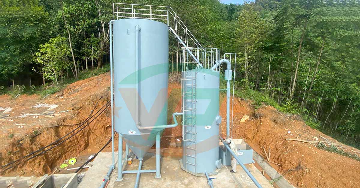 Dự án lọc nước công nghiệp 700m3/ngày đêm tại Tuyên Quang