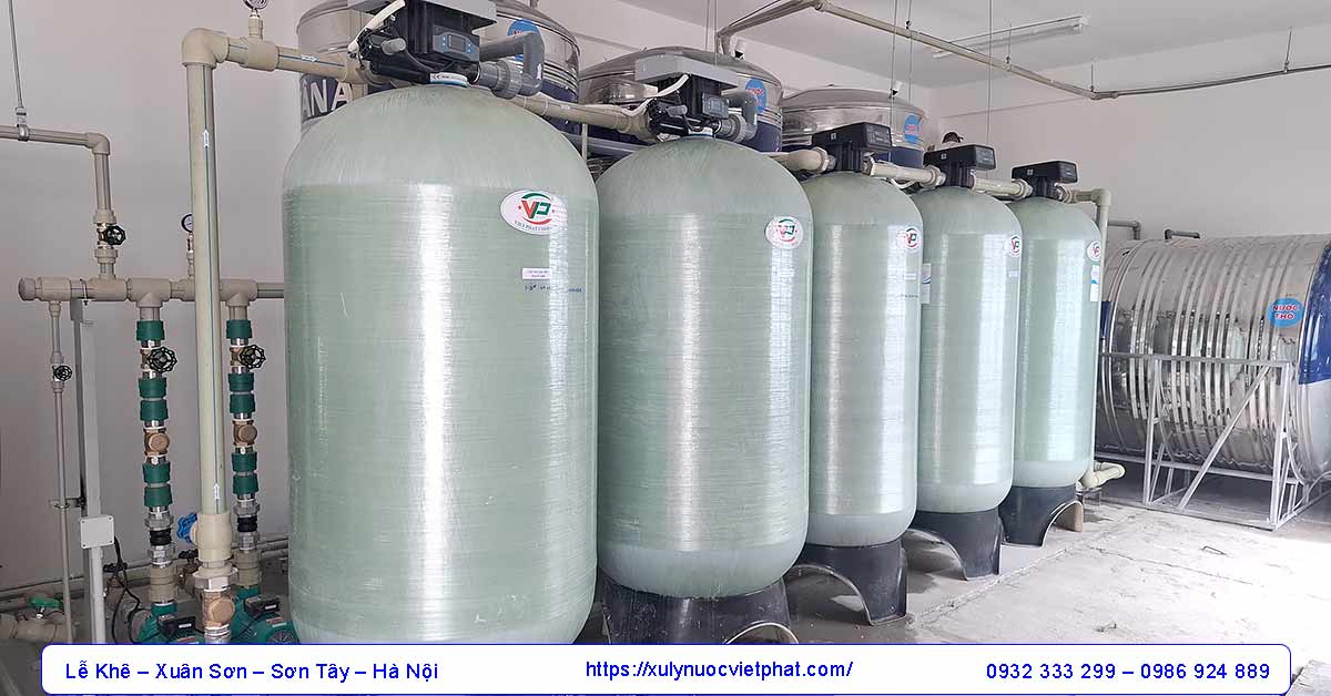 Việt Phát - Đơn vị sản xuất lắp đặt hệ thống xử lý nước cấp uy tín