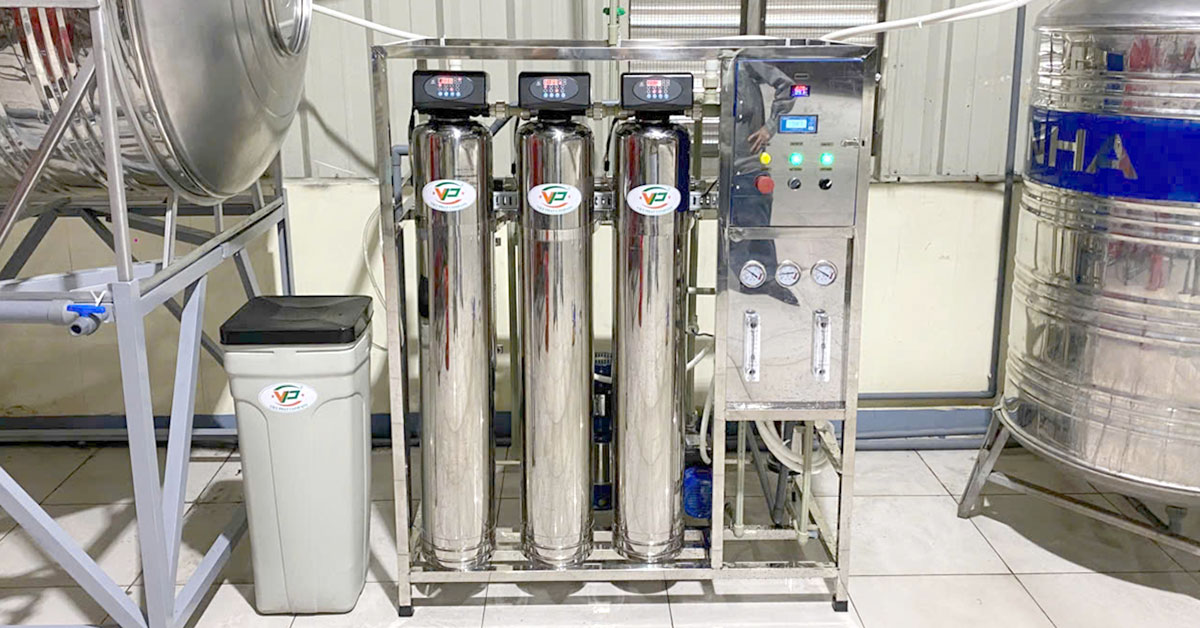 Dự án hệ thống lọc nước RO 250l/h tại Bắc Ninh