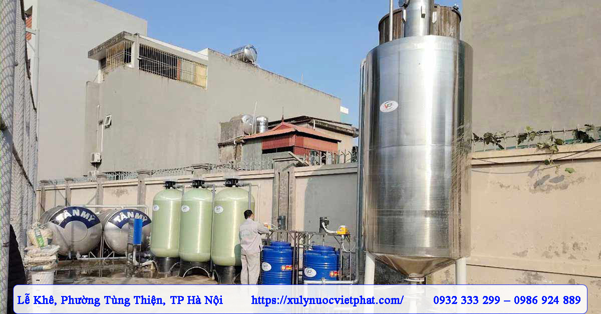 Việt Phát chuyên thi công hệ thống lọc nước cho khu công nghiệp