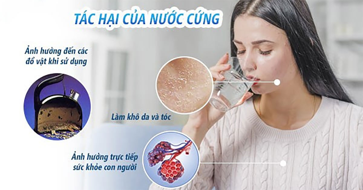 Tác hại của nước cứng