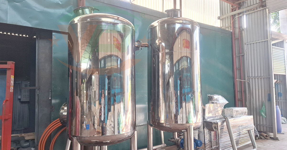 Hệ thống cột lọc inox SUS 304