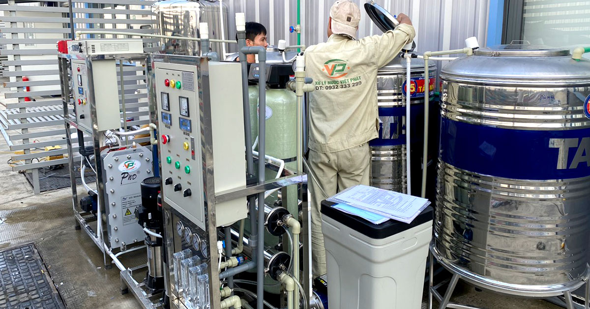 Việt Phát chuyên tư vấn – thiết kế – sản xuất hệ thống lọc nước siêu tinh khiết