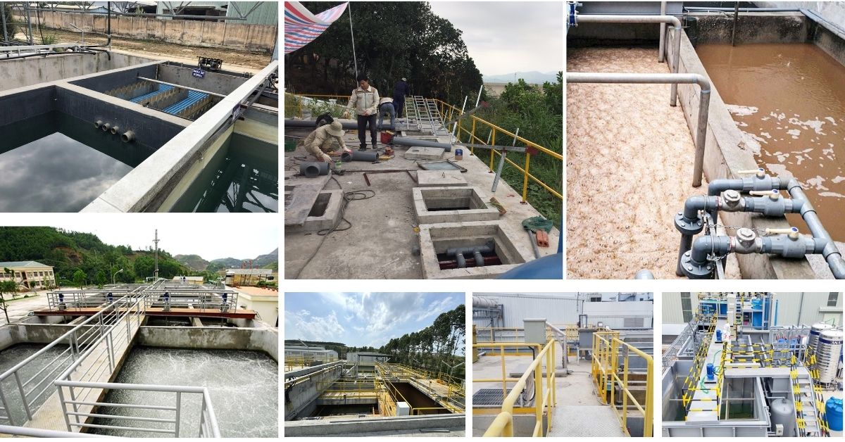 Một số dự án xử lý nước thải do Việt Phát thi công