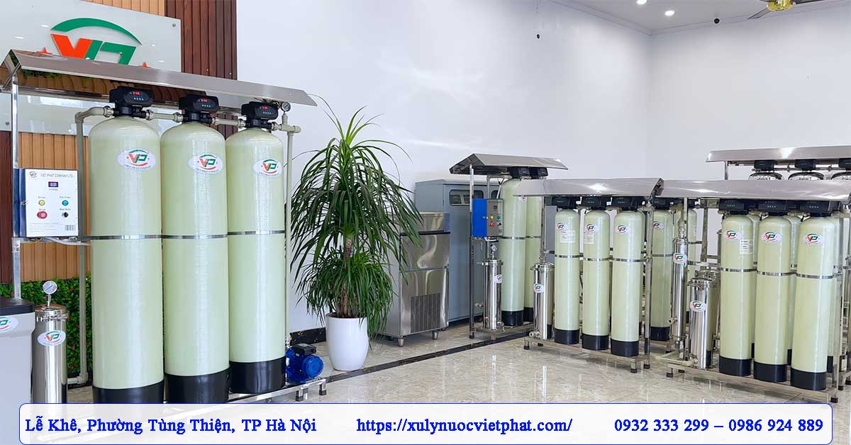 Việt Phát chuyên sản xuất lắp đặt hệ thống lọc nước giếng khoan trên toàn quốc