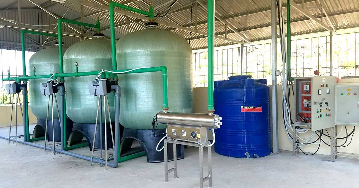 Hệ thống lọc nước ao hồ đạt chuẩn