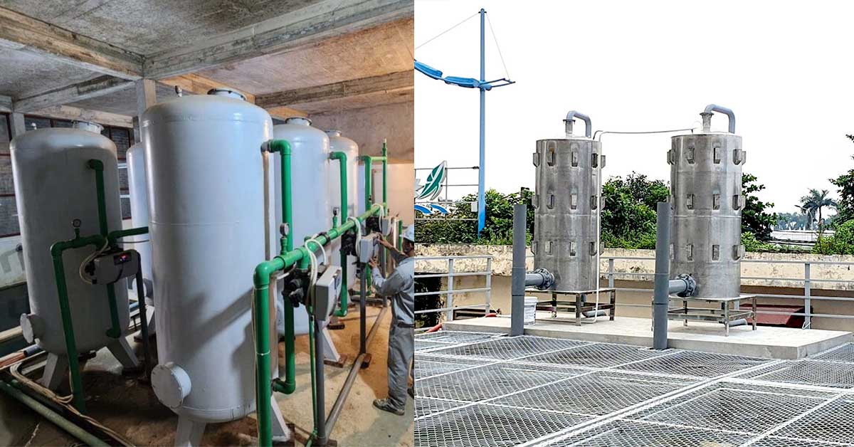 Hệ thống lọc nước giếng khoan của Việt Phát