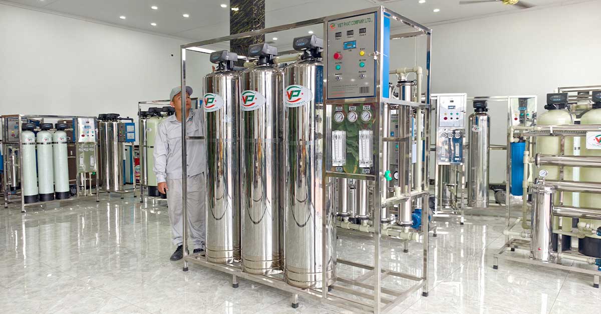Hệ thống lọc nước Ro xử lý nước sinh hoạt loại bỏ vi khuản coliform