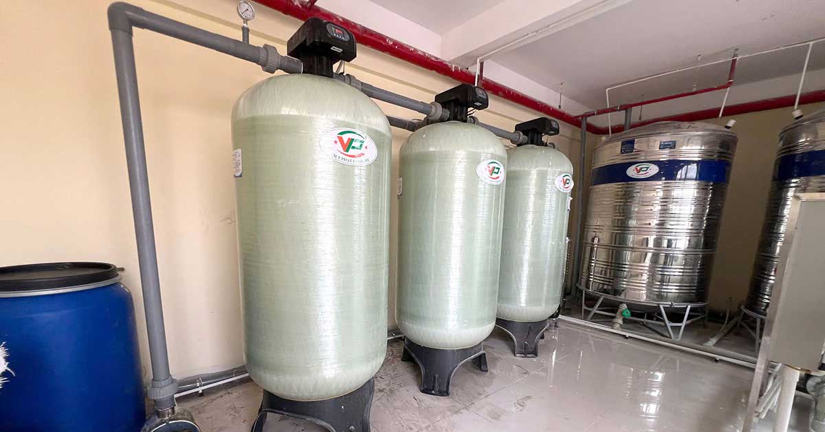 Hệ thống xử lý nước cấp đạt chuẩn