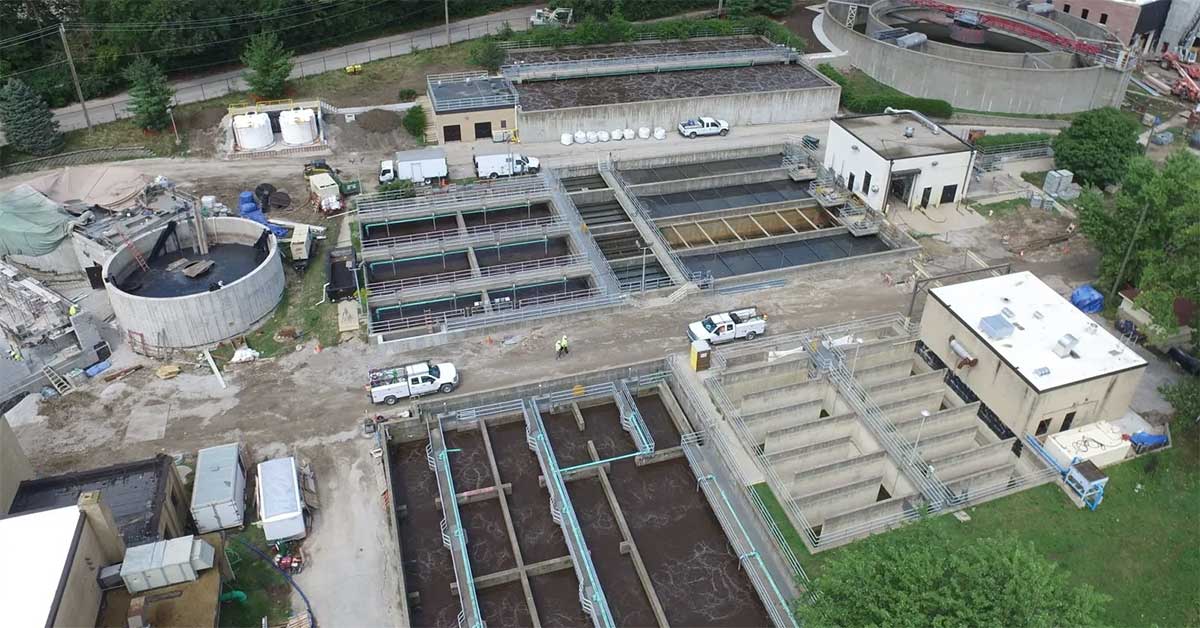 Hệ thống xử lý nước thải khu dân cư tập trung
